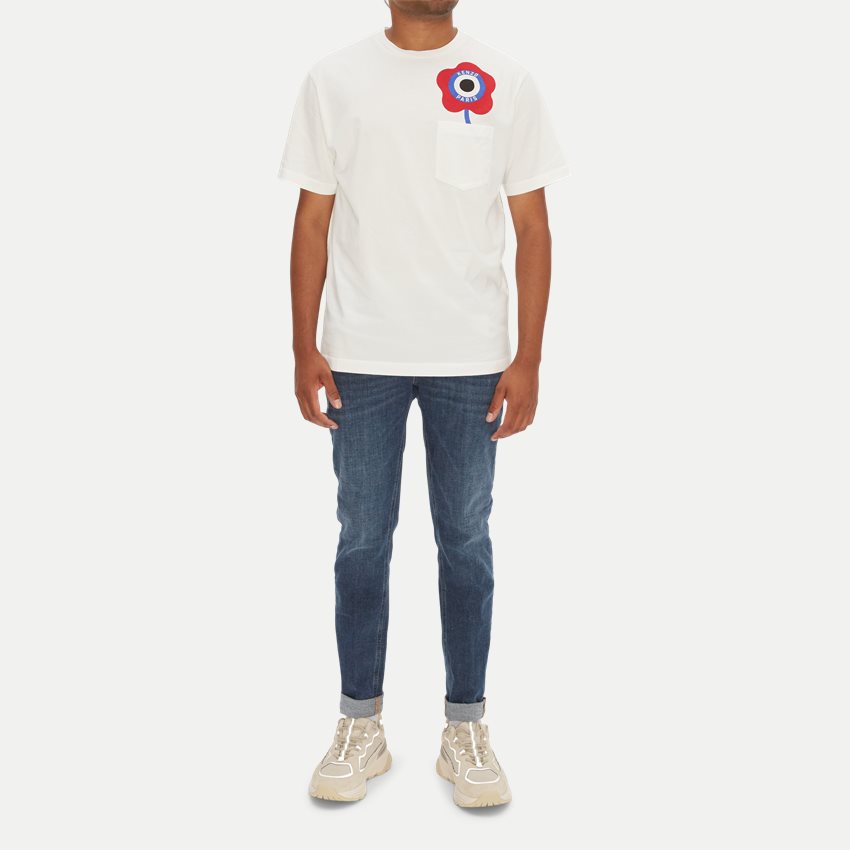 Kenzo T-shirts FD65TS1104SG OFF WHITE